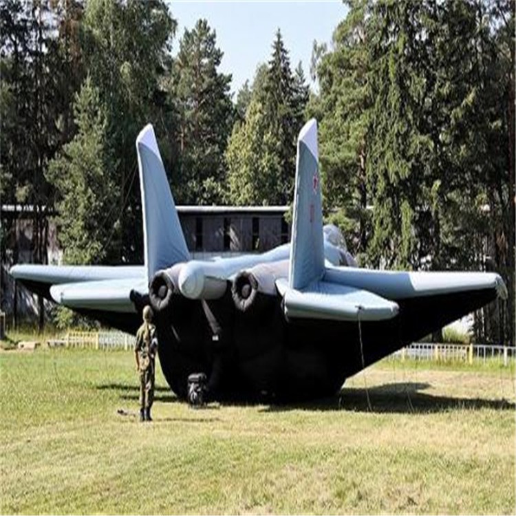 汶川充气飞机模型